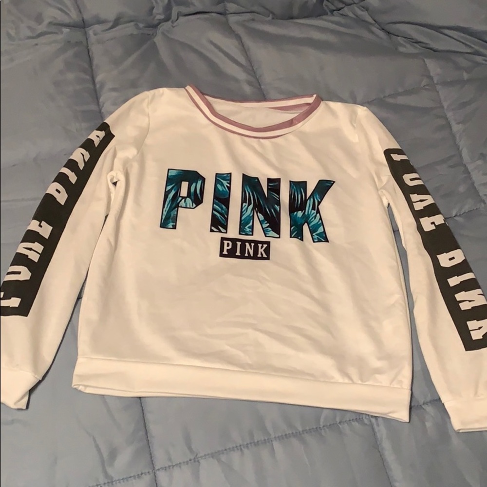 •Pink | Long Sleeve Tee•